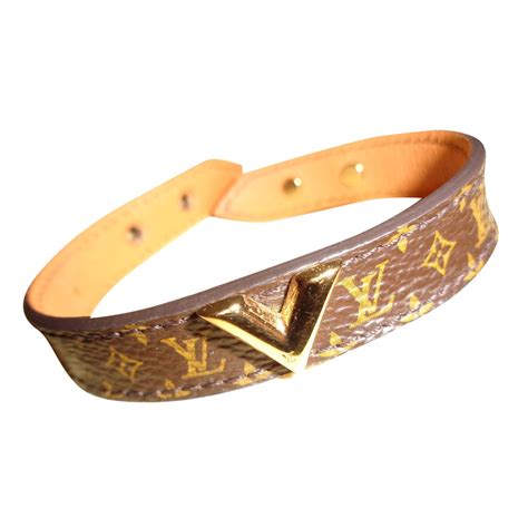 louis vuitton brown bracelet|Louis Vuitton bracelet cost.